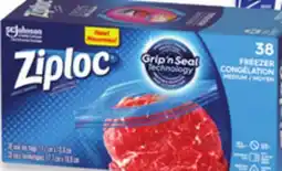 Walmart Ziploc freezer bags value pack offer