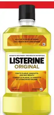 Walmart Listerine Mouthwash offer