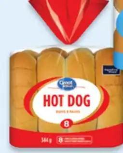 Walmart Great Value hot dog buns offer