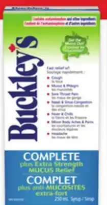 Walmart Buckley's syrup offer