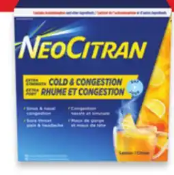 Walmart NeoCitran Cold & Congestion Day or Cold & Sinus Night offer