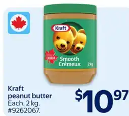 Walmart Kraft peanut butter offer