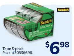 Walmart Tape 3-pack offer