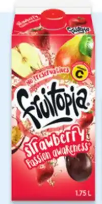 Walmart Fruitopia 1.75 x L drinks offer