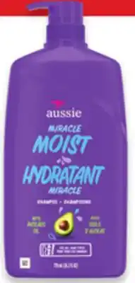 Walmart Aussie Miracle Moist shampoo or conditioner offer