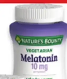 Walmart Nature's Bounty melatonin gummies offer
