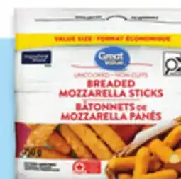 Walmart Great Value frozen meat, seafood or appetizers value packs offer