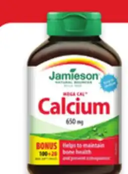 Walmart Jamieson calcium 120s offer