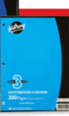 Walmart 3-Hole 3-subject notebook offer