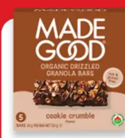 Walmart Made Good Granola bars offer