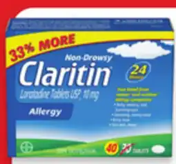 Walmart Claritin 30+10 offer