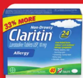 Walmart Claritin 30+10 offer