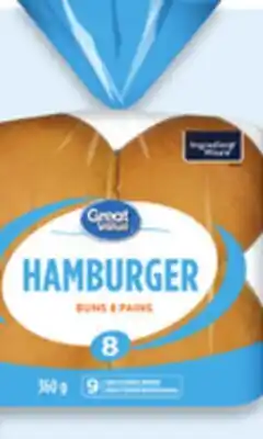 Walmart Great Value Hamburger Buns offer