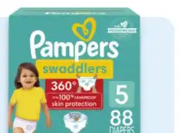 Walmart Pampers super econo diapers offer