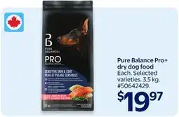 Walmart Pure Balance Pro+ dry dog food offer