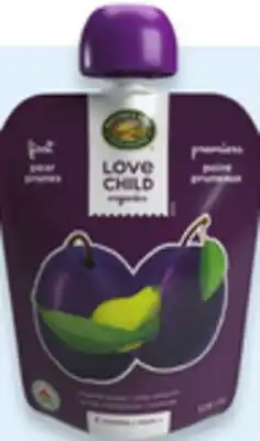 Walmart Love Child purees offer
