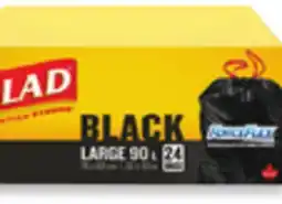 Walmart Glad black garbage bags offer