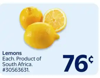 Walmart Lemons offer