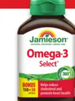 Walmart Jamieson vitamin B12 100s or omega-3 200s offer