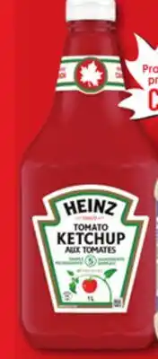 Walmart Heinz ketchup 1 L or Kraft Miracle Whip 890 mL offer