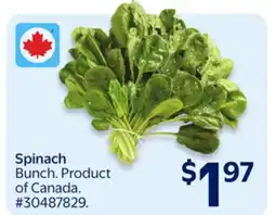 Walmart Spinach offer