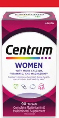 Walmart Centrum multivitamins offer