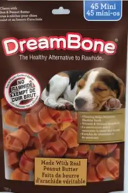 Walmart DreamBone rawhide-free mini stocks dog treats offer
