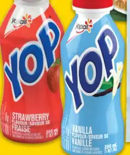 No Frills YOPLAIT YOP DRINKABLE YOGURT, 200 mL offer