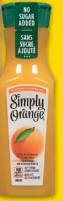 No Frills SIMPLY JUICE, 340 mL offer