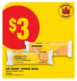 No Frills NO NAME CHEESE BARS, 200 g offer