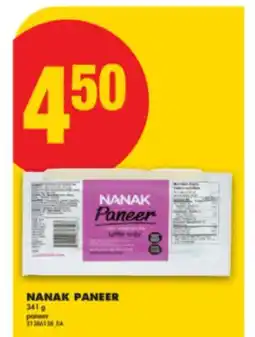 No Frills NANAK PANEER, 341 g offer