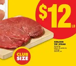 No Frills SIRLOIN TIP STEAK offer