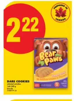No Frills DARE COOKIES, 168-240 g offer