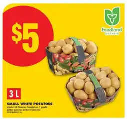 No Frills SMALL WHITE POTATOES, 3L offer