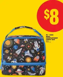 No Frills PC KIDS DUAL COMPARTMENT LUNCH BAG offer