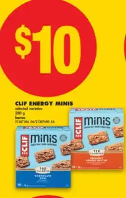 No Frills CLIF ENERGY MINIS, 280 g offer