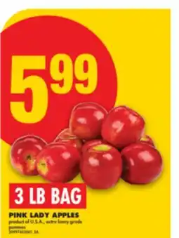 No Frills PINK LADY APPLES, 3 LB BAG offer