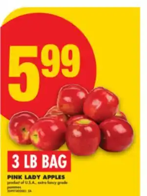 No Frills PINK LADY APPLES, 3 LB BAG offer