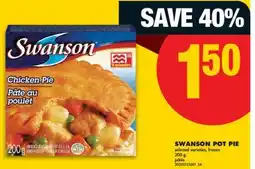 No Frills SWANSON POT PIE, 200 g offer