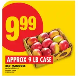 No Frills RED MANGOES, APPROX 9 LB CASE offer