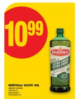 No Frills BERTOLLI OLIVE OIL, 750 mL/1 L offer