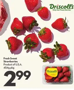 Longo's Fresh Sweet Strawberries offer