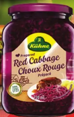 Longo's Kuhne Red Cabbage offer