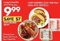 Longo's Longo's Meal Kit offer