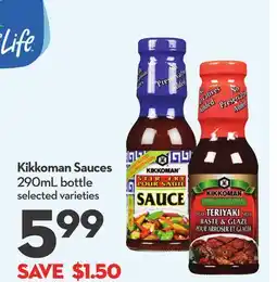 Longo's Kikkoman Sauces offer