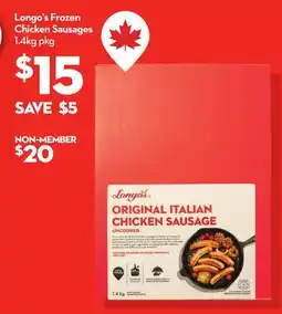 Longo's Frozen Chicken Sausages offer