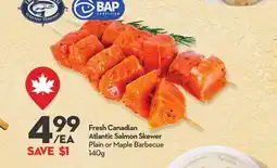 Longo's Fresh Canadian Atlantic Salmon Skewer offer