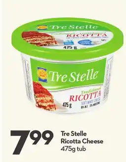 Longo's Tre Stelle Ricotta Cheese offer