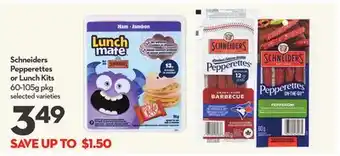 Longo's Pepperettes or Lunch Kits offer