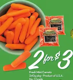 Longo's Fresh Mini Carrots offer